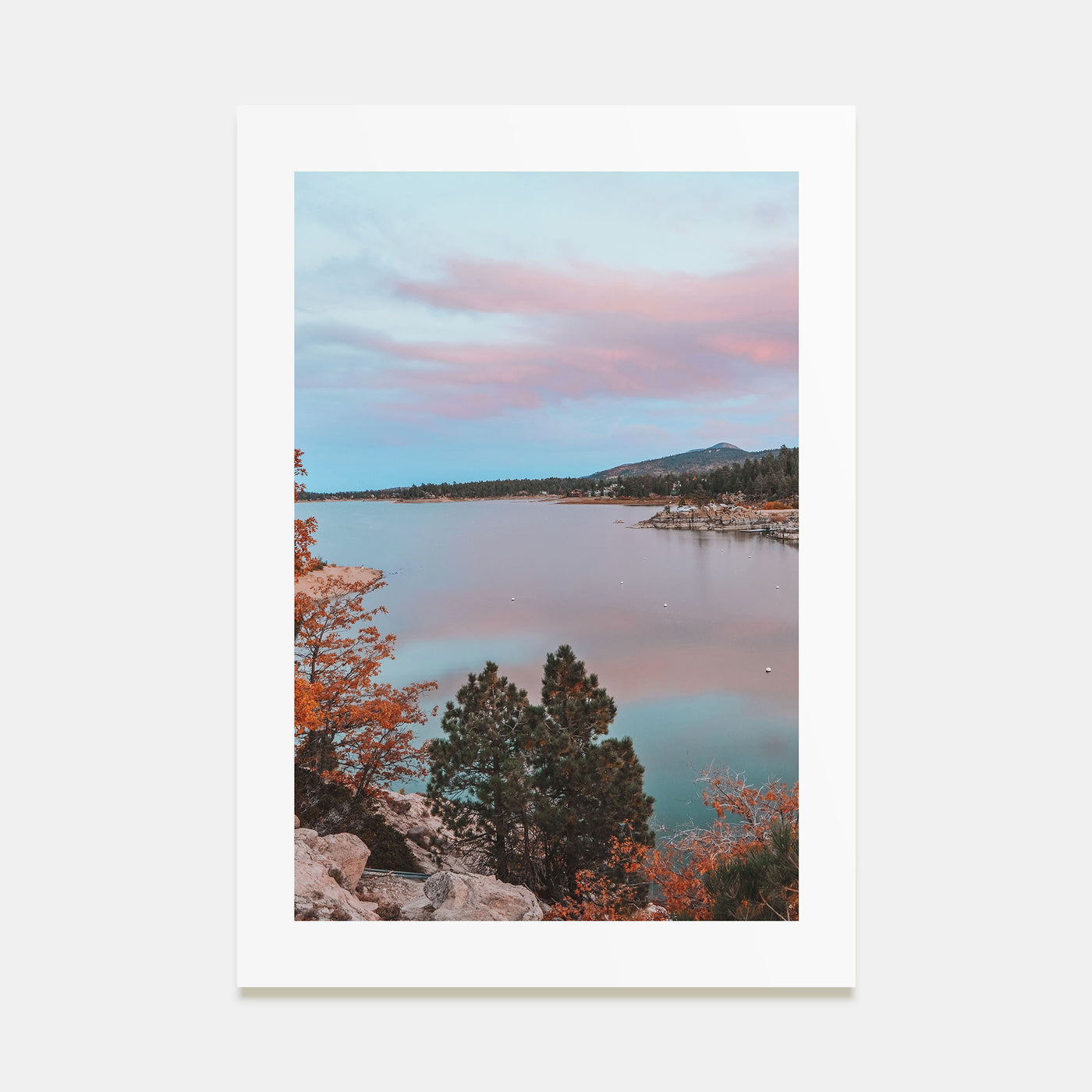 Big Bear Lake Photo Color No 3 Poster