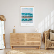 Big Bear Lake Portrait Color Poster