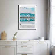 Big Bear Lake Travel Color Poster