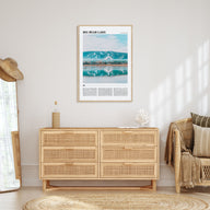 Big Bear Lake Travel Color Poster