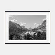 Big Sky Landscape B&W Poster