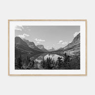 Big Sky Landscape B&W Poster