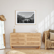 Big Sky Landscape B&W Poster
