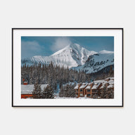 Big Sky Landscape Color Poster