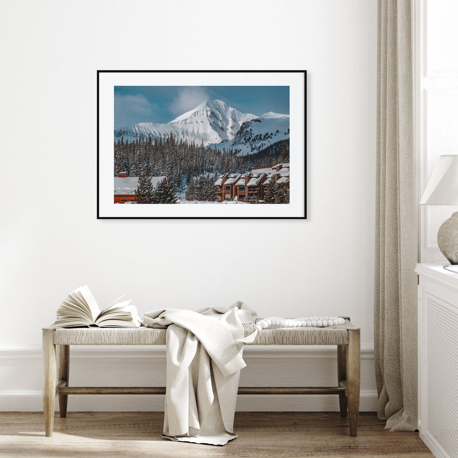Big Sky Landscape Color Poster