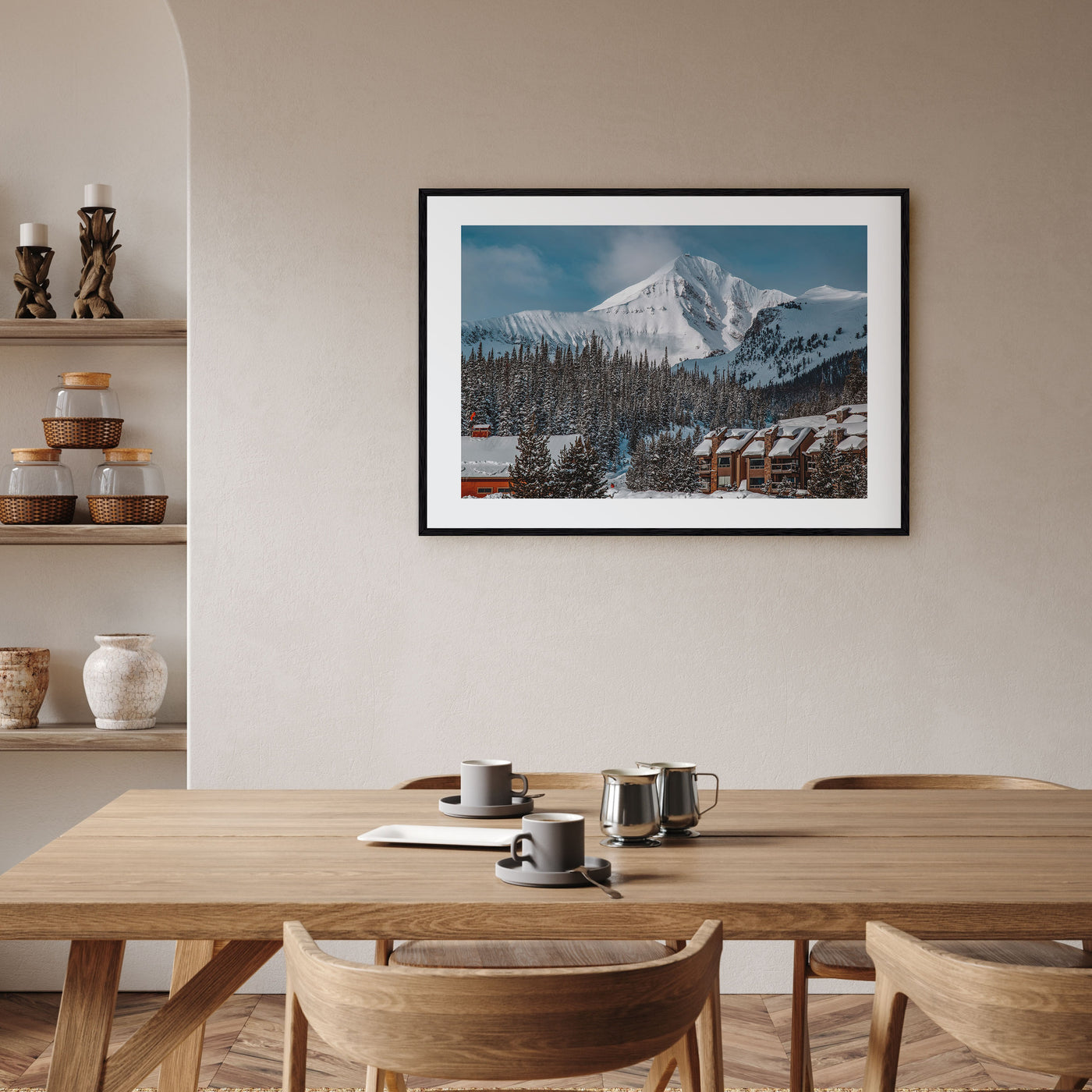 Big Sky Landscape Color Poster