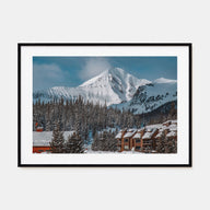 Big Sky Landscape Color Poster