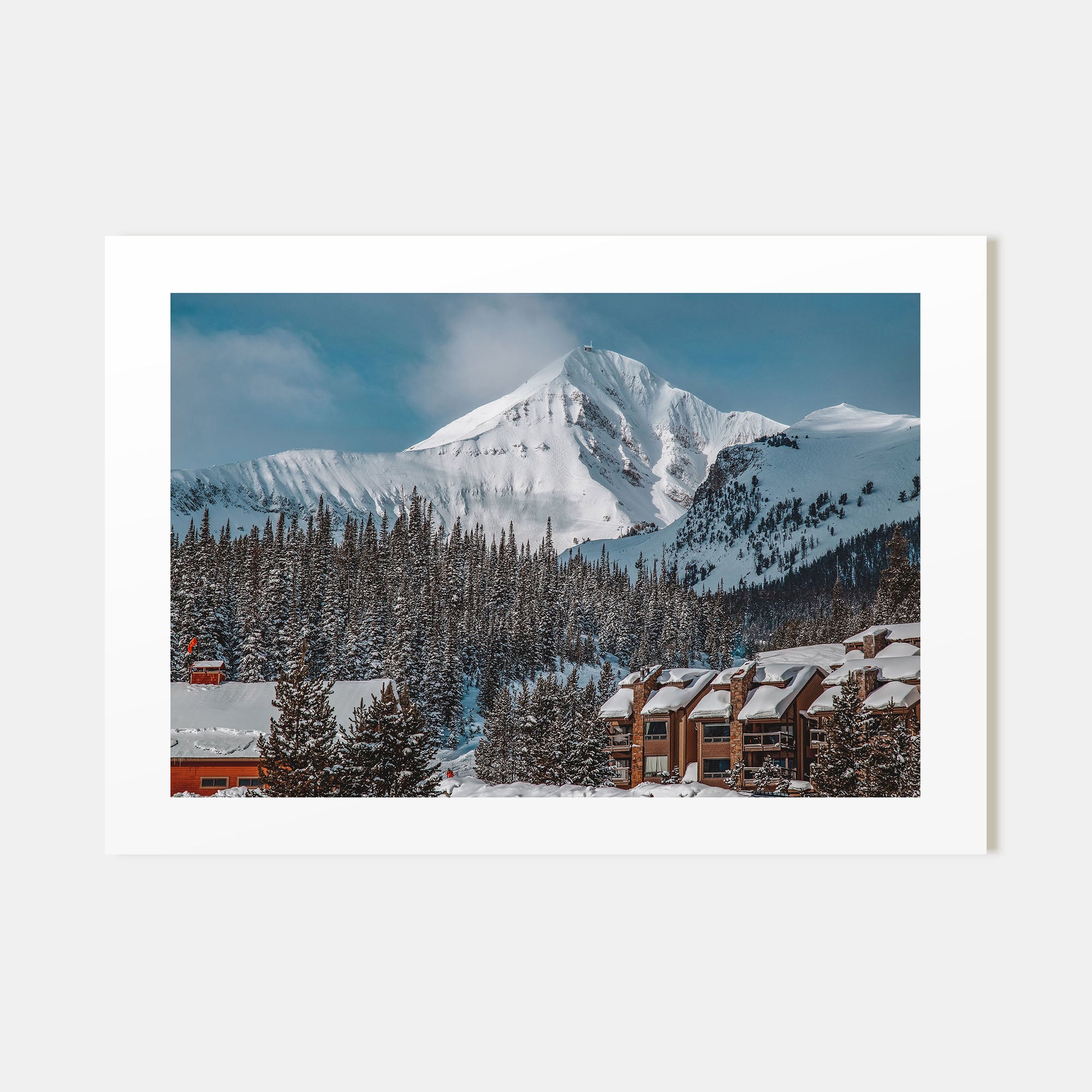 Big Sky Landscape Color Poster