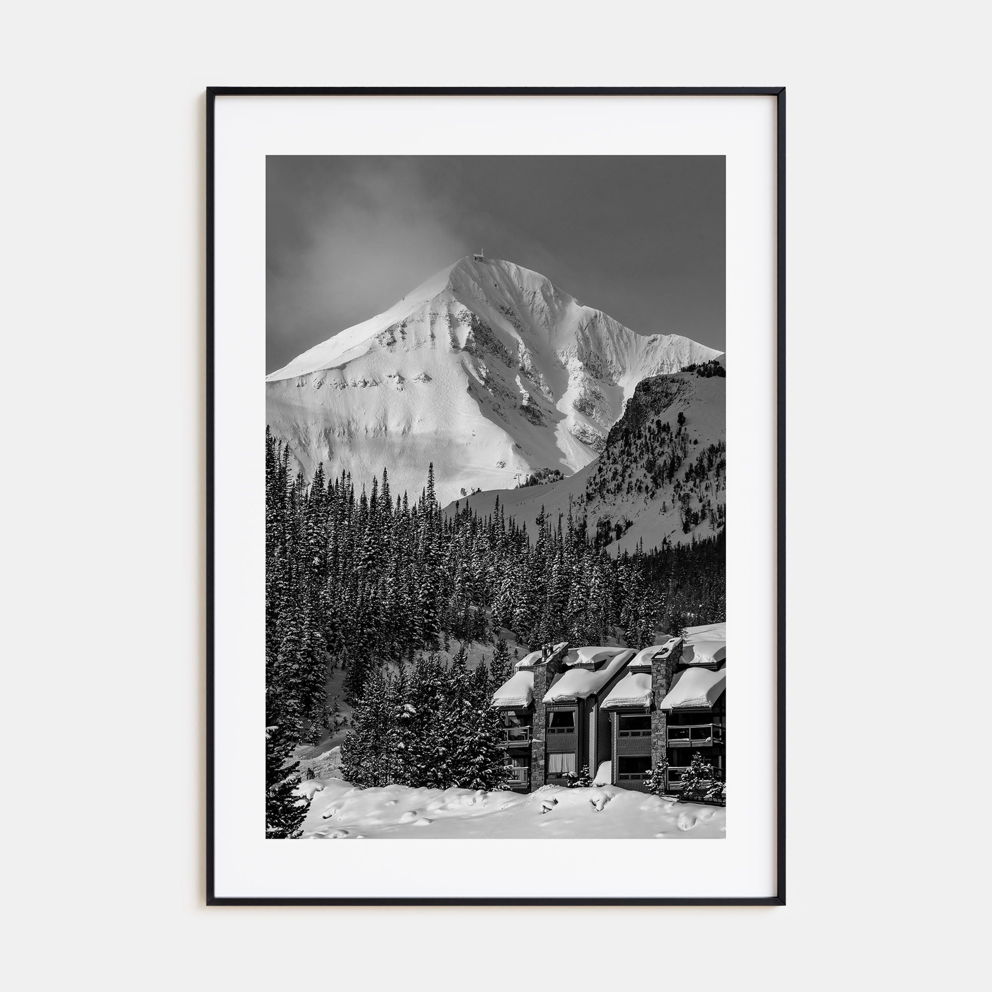 Big Sky Photo B&W No 1 Poster