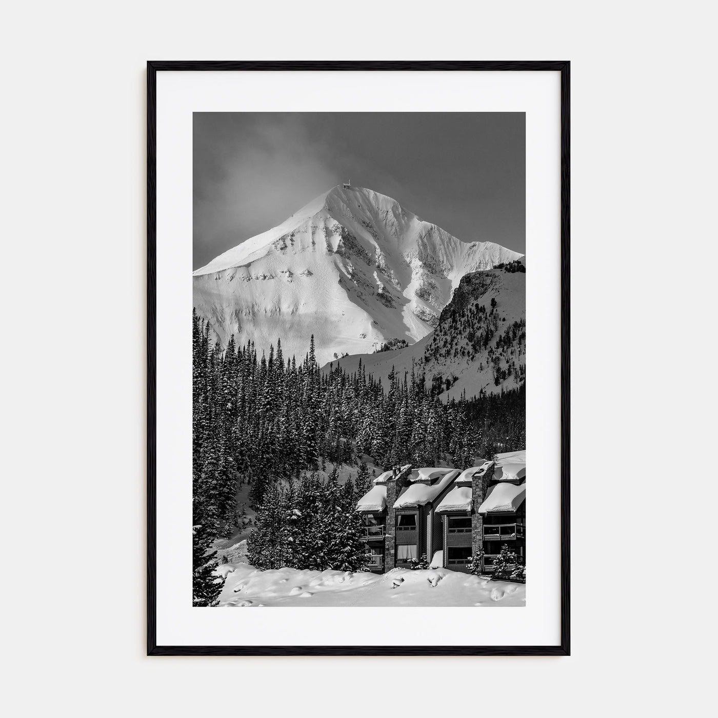 Big Sky Photo B&W No 1 Poster