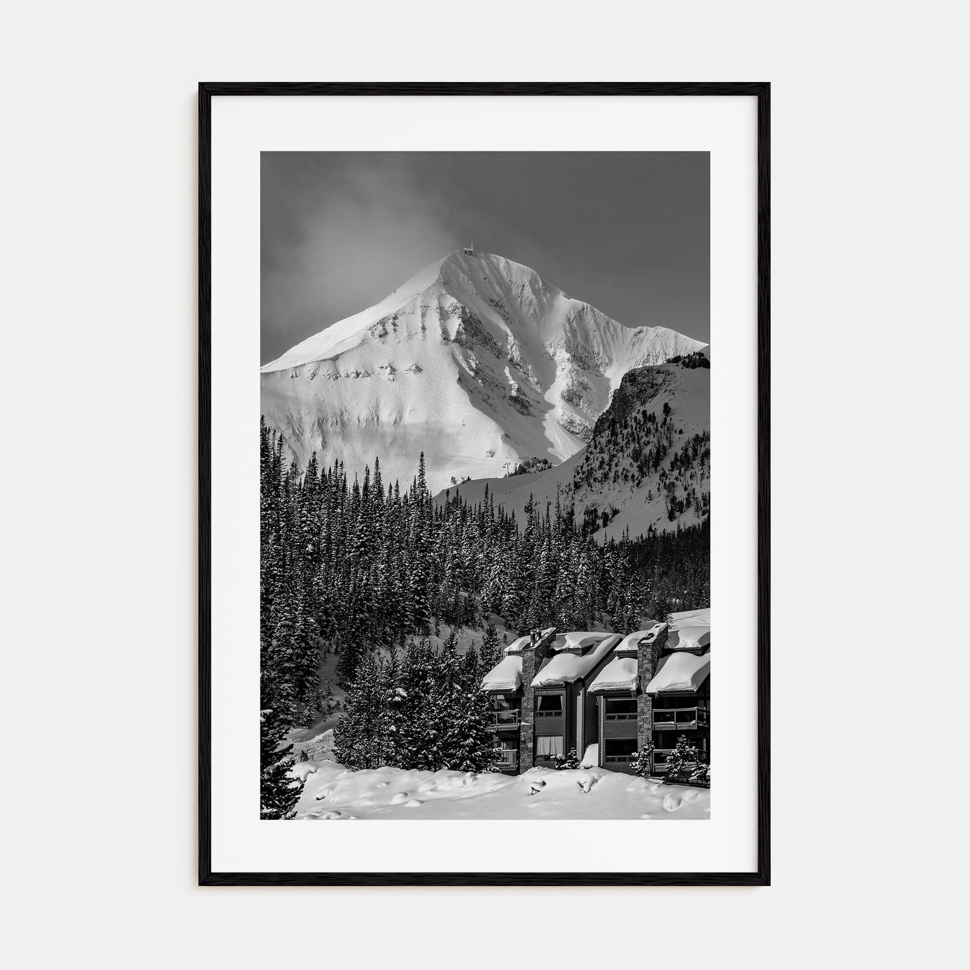 Big Sky Photo B&W No 1 Poster