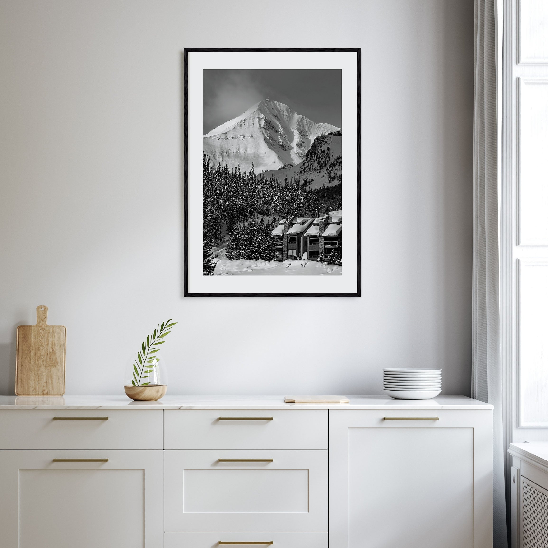 Big Sky Photo B&W No 1 Poster