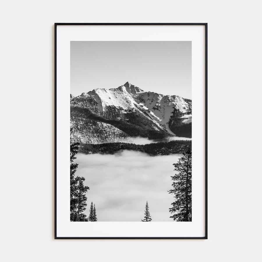 Big Sky Photo B&W No 2 Poster