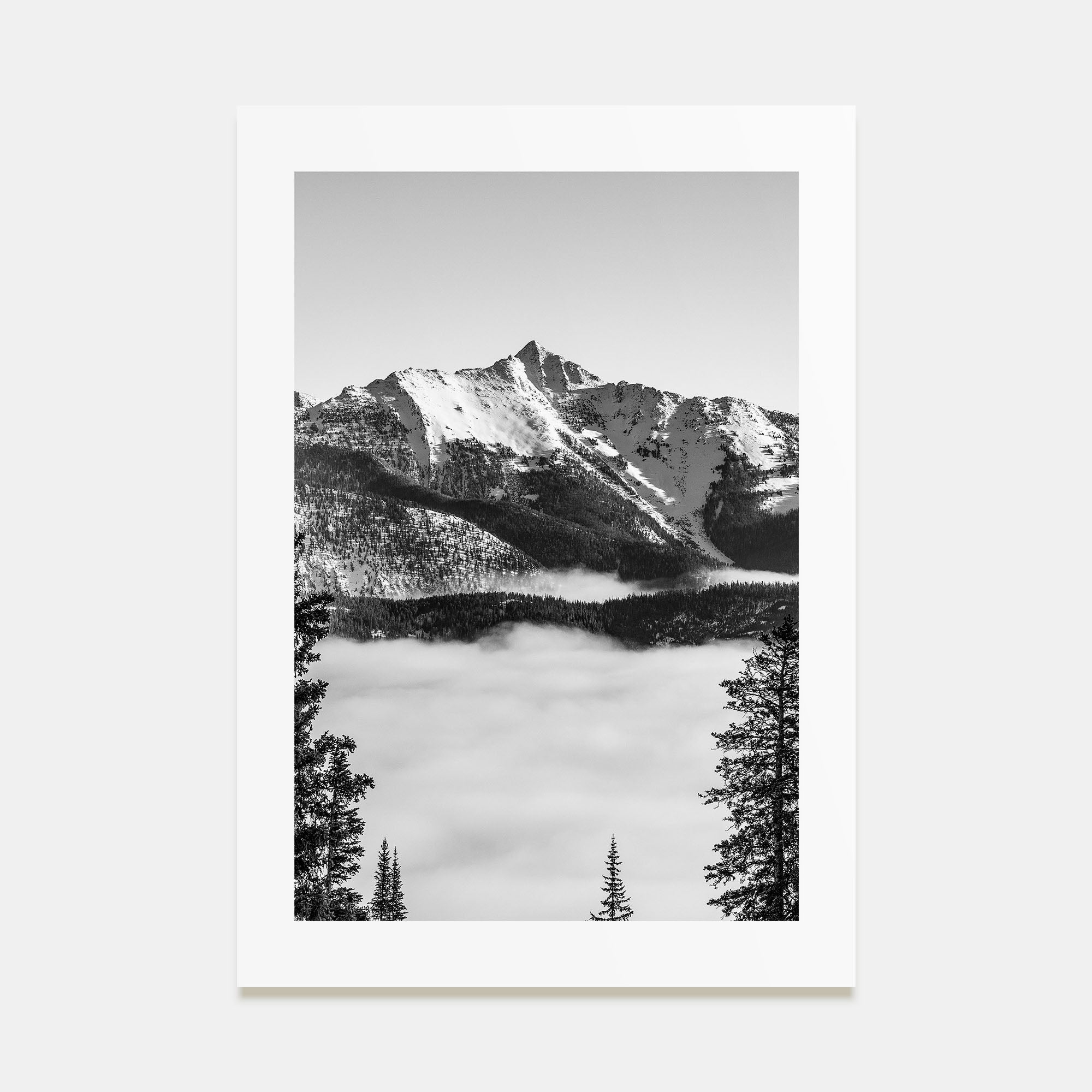 Big Sky Photo B&W No 2 Poster