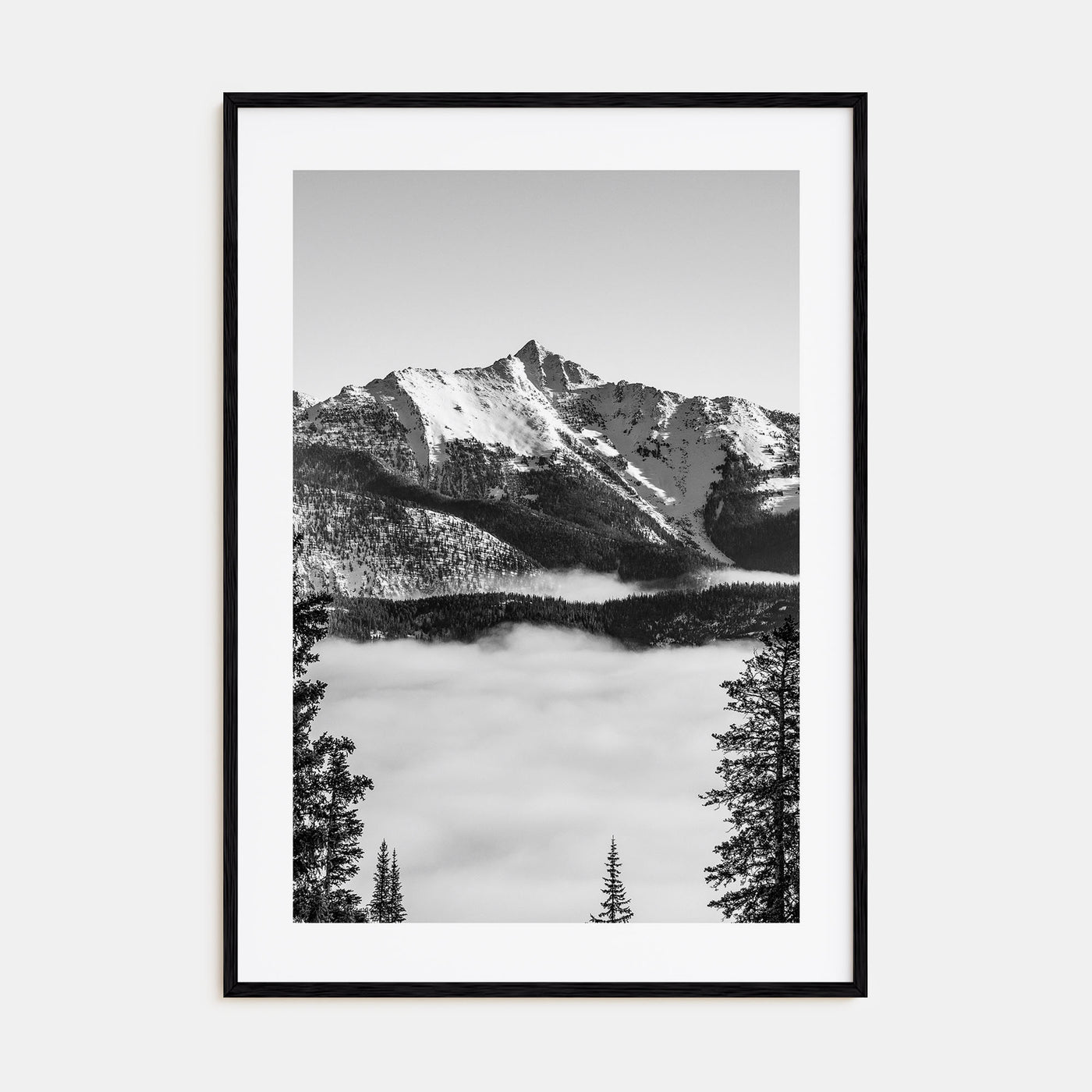 Big Sky Photo B&W No 2 Poster