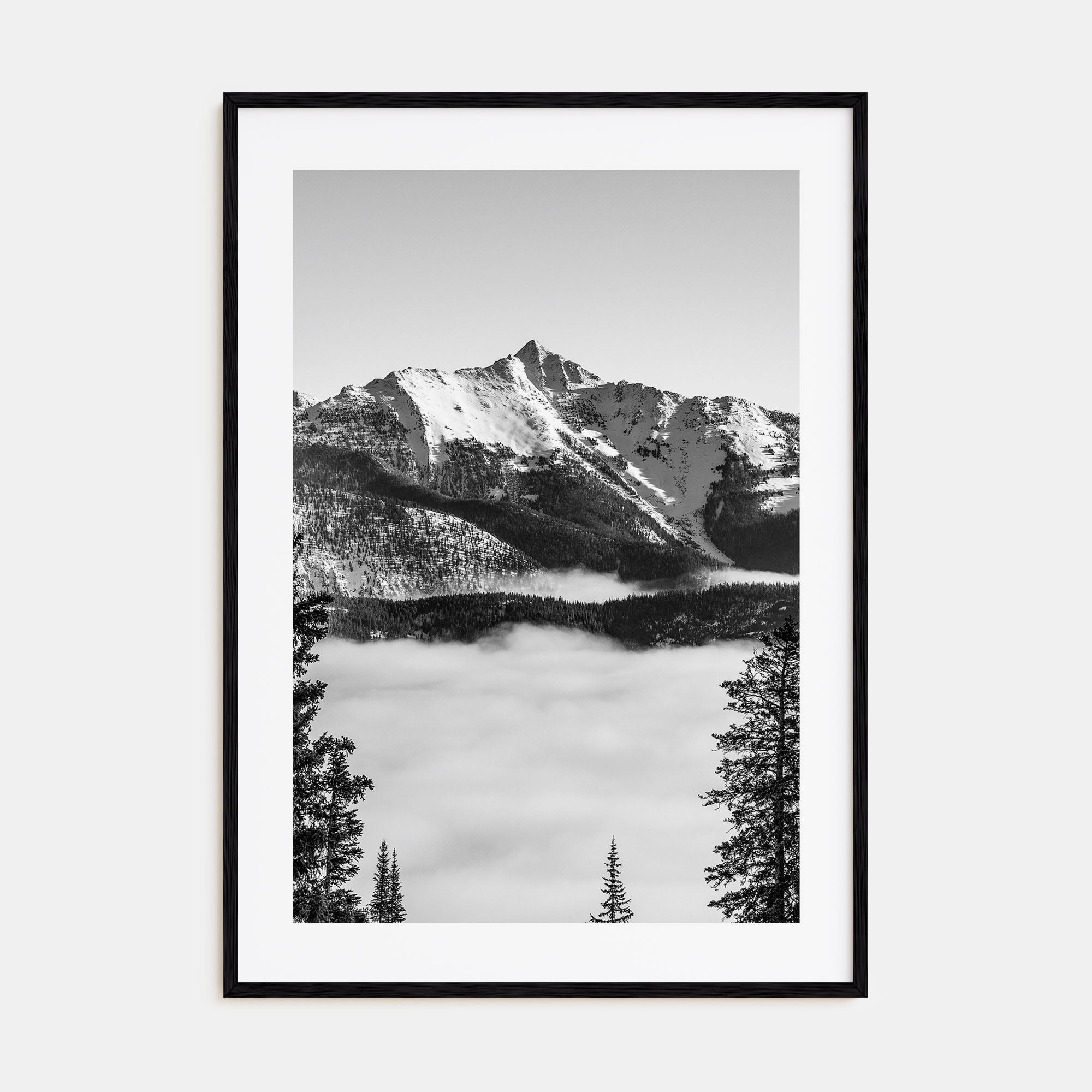 Big Sky Photo B&W No 2 Poster