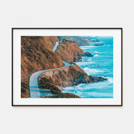 Big Sur Landscape Color Poster