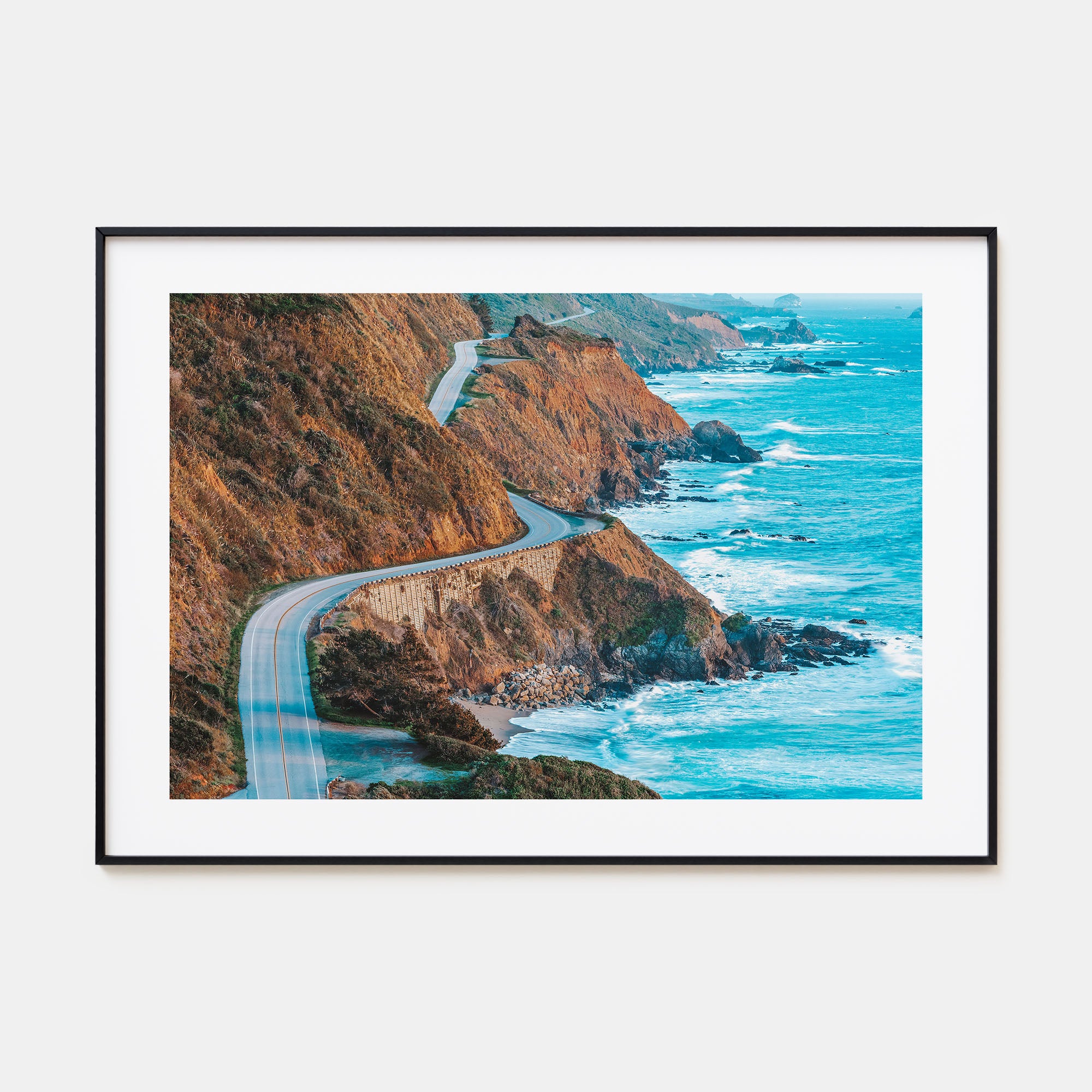 Big Sur Landscape Color Poster