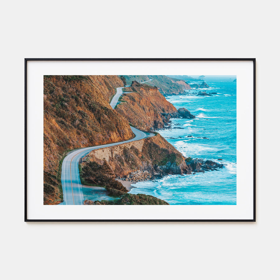 Big Sur Landscape Color Poster