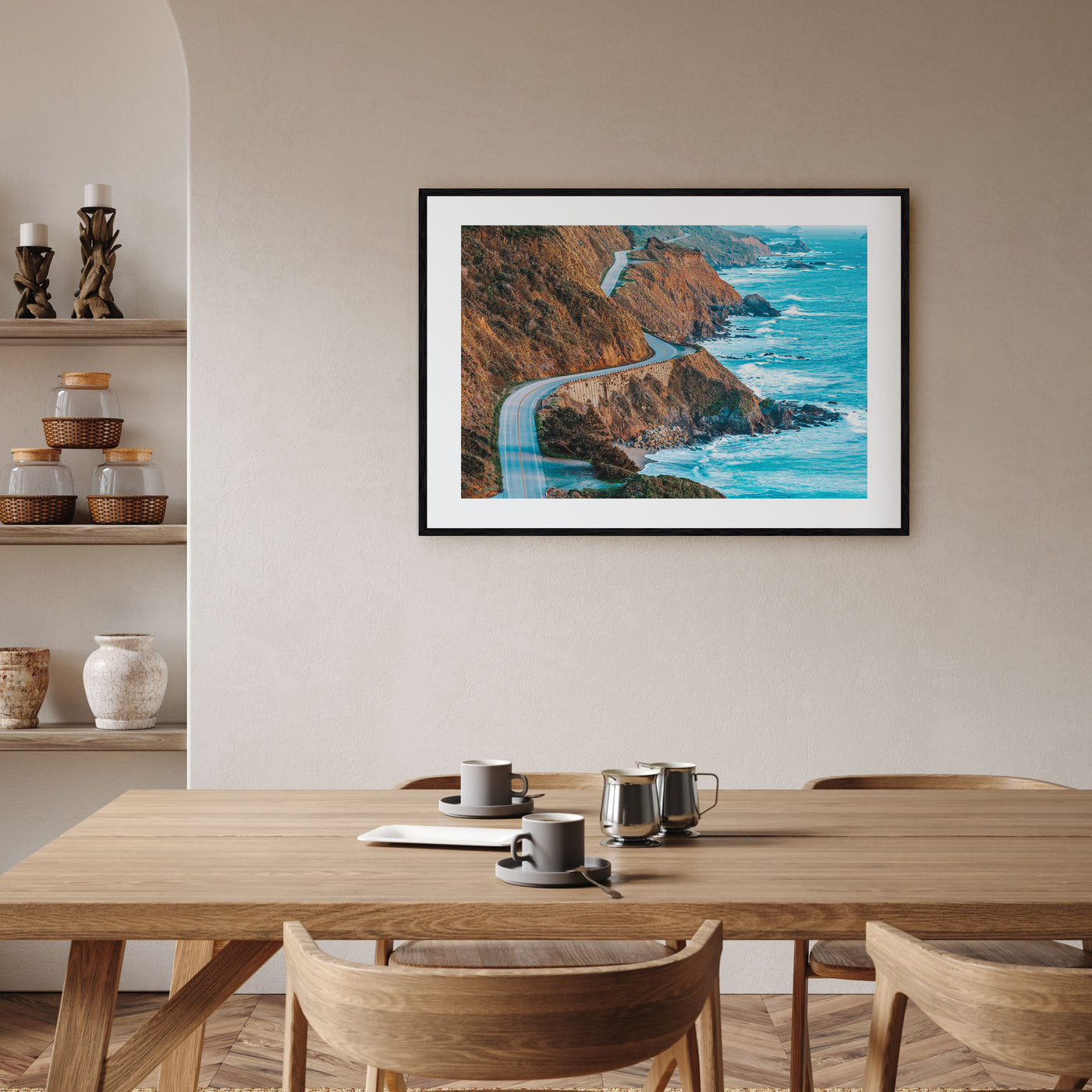 Big Sur Landscape Color Poster