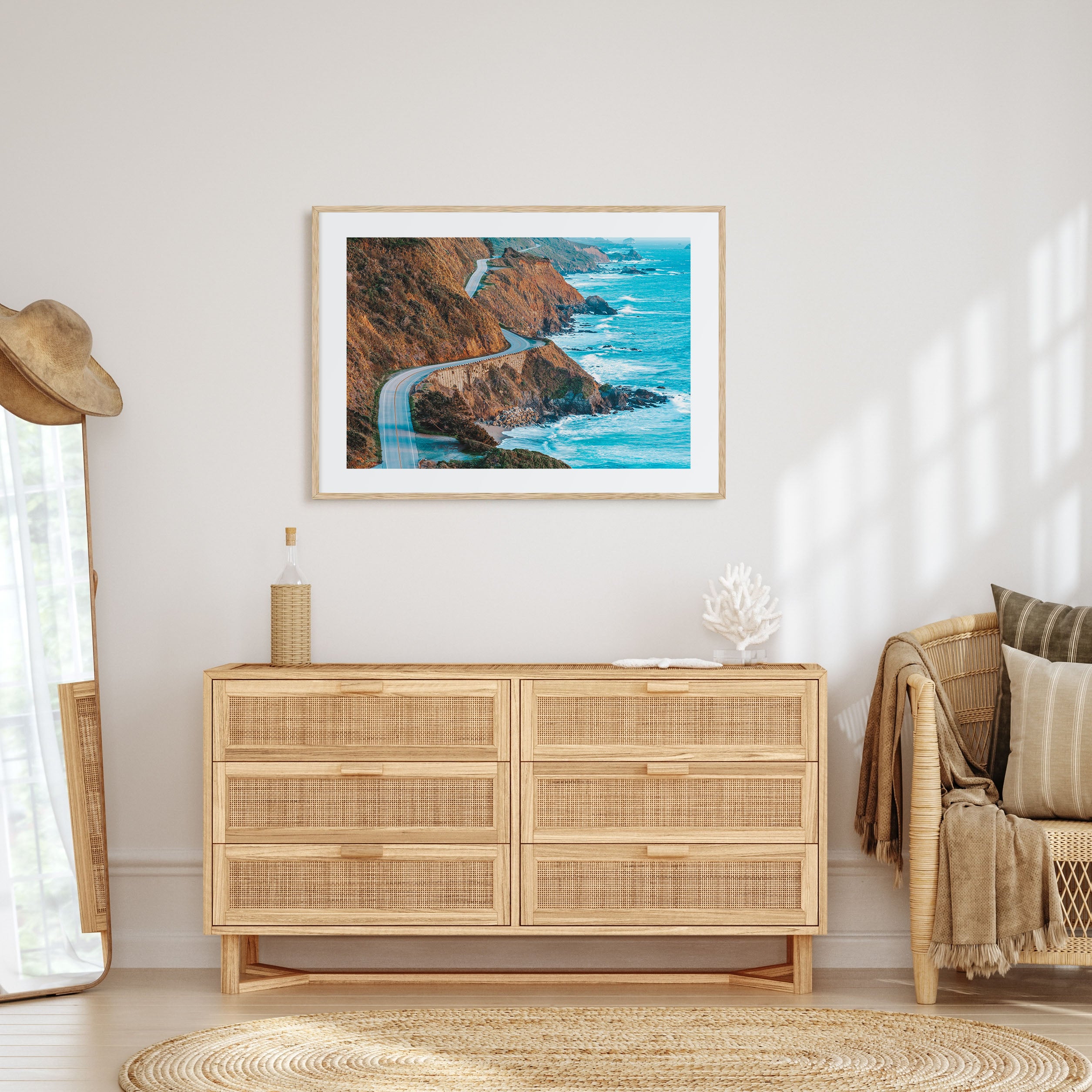 Big Sur Landscape Color Poster