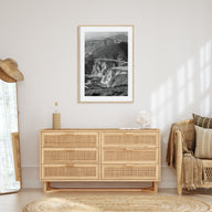 Big Sur Photo B&W No 1 Poster