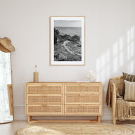 Big Sur Photo B&W No 2 Poster