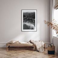 Big Sur Photo B&W No 4 Poster