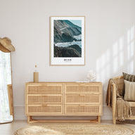 Big Sur Portrait Color No 2 Poster