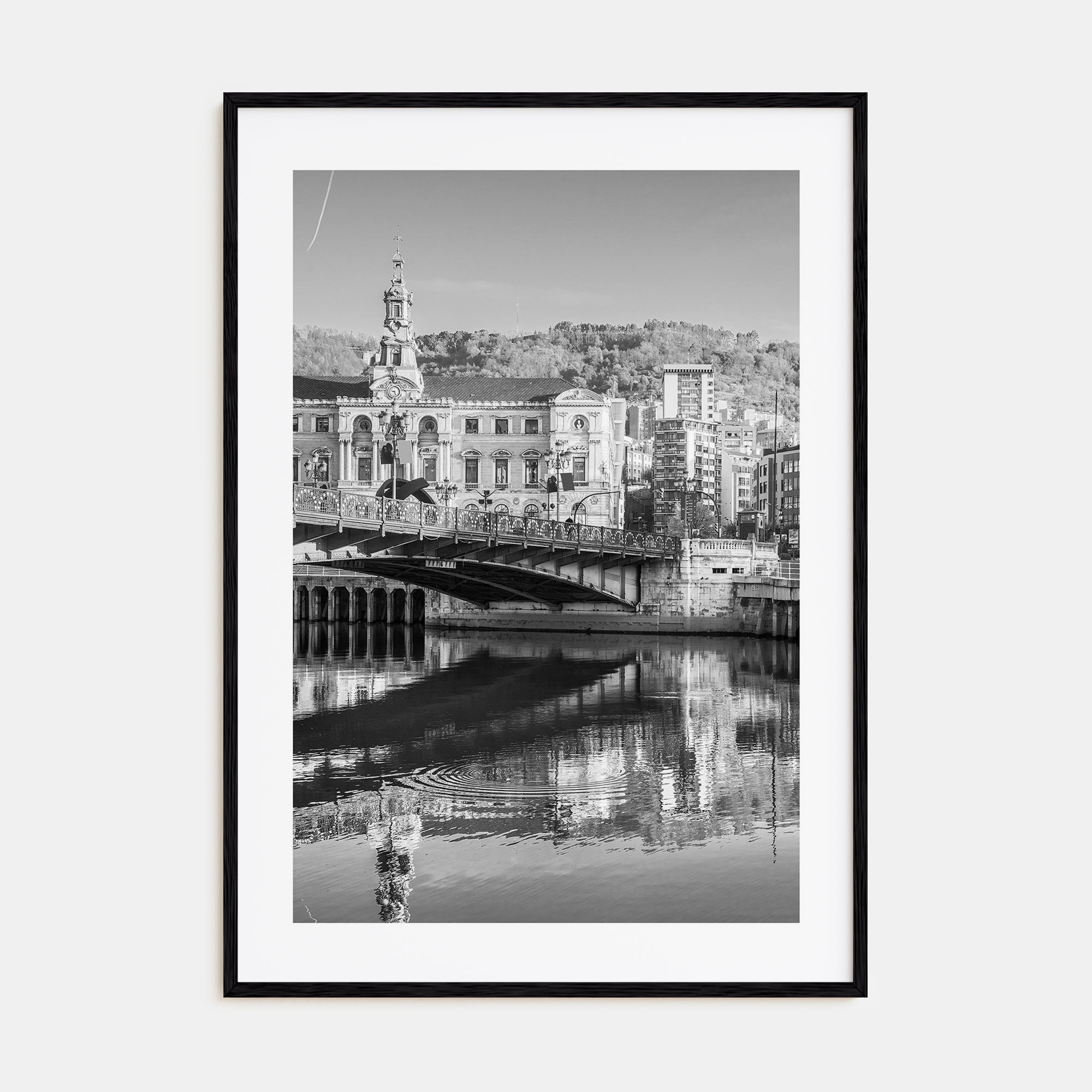 Bilbao Photo B&W Poster
