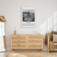 Binghamton Travel B&W Poster