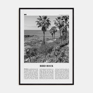 Bird Rock Travel B&W No 2 Poster