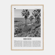 Bird Rock Travel B&W No 2 Poster