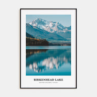 Birkenhead Lake Portrait Color Poster