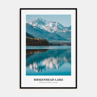 Birkenhead Lake Portrait Color Poster