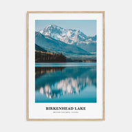 Birkenhead Lake Portrait Color Poster