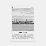 Birkenhead Travel B&W Poster