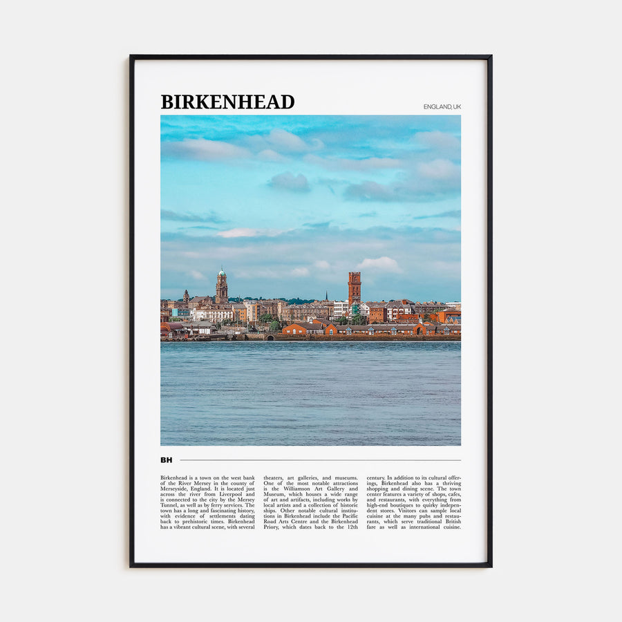 Birkenhead Travel Color Poster