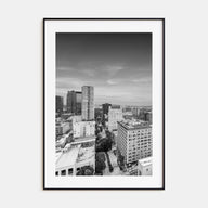 Birmingham, Alabama Photo B&W Poster