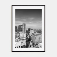 Birmingham, Alabama Photo B&W Poster