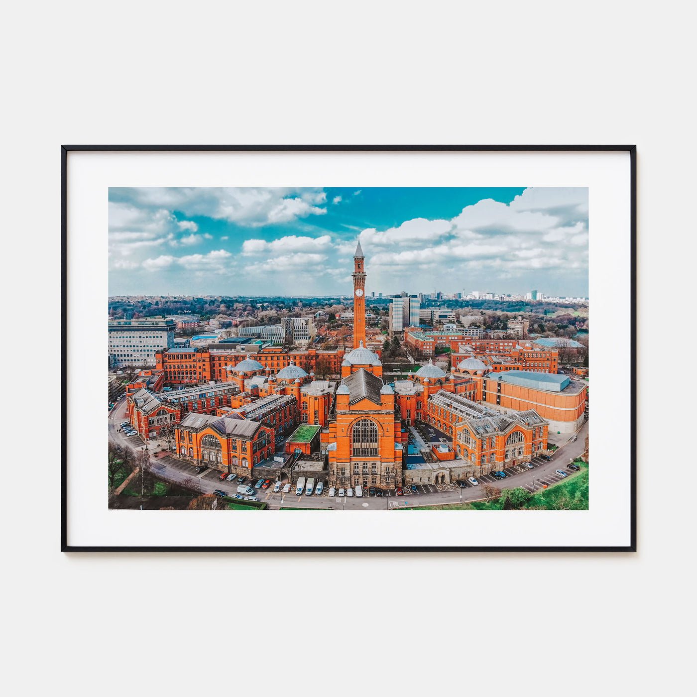 Birmingham, England Landscape Color Poster