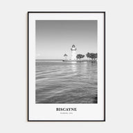 Biscayne National Park Portrait B&W Poster