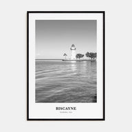 Biscayne National Park Portrait B&W Poster
