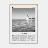 Biscayne National Park Travel B&W Poster