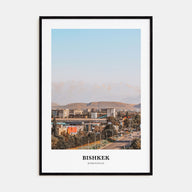 Bishkek Portrait Color Poster