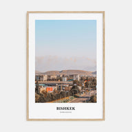 Bishkek Portrait Color Poster