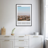 Bishkek Travel Color Poster