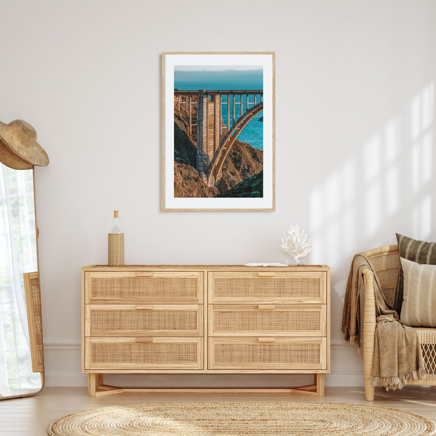 Bixby Creek Bridge Photo Color No 2 Poster