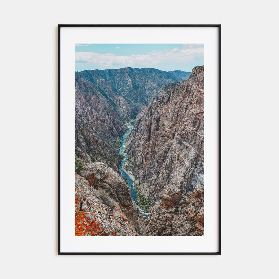 Black Canyon of the Gunnison National Park Photo Color Poster