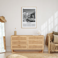 Black Hills Travel B&W Poster